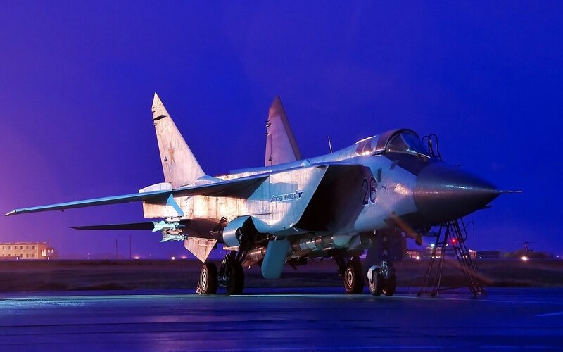 MiG-29 fighter jet on tarmac