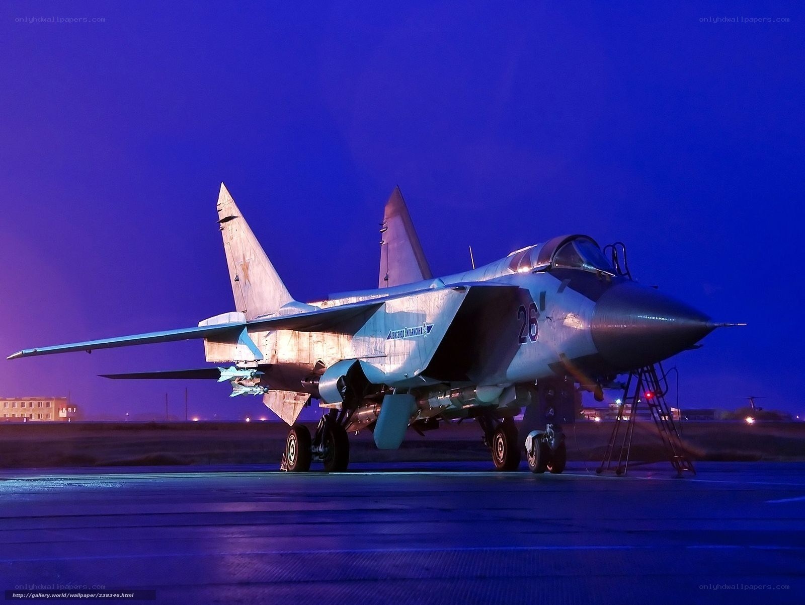 MiG-29 fighter jet on tarmac