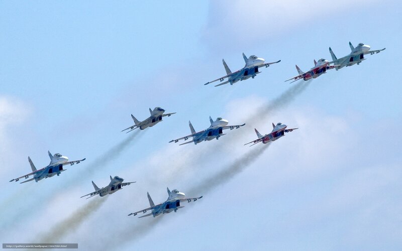 Mig-29 Fighter Jets — Blue
