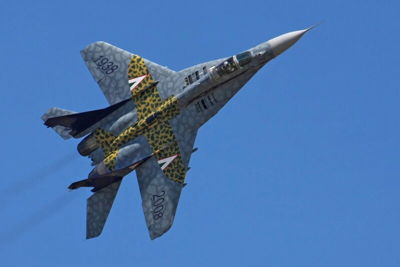MiG-29 in flight