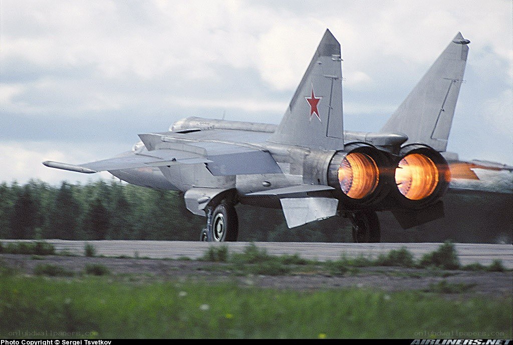MiG-29 jet on runway
