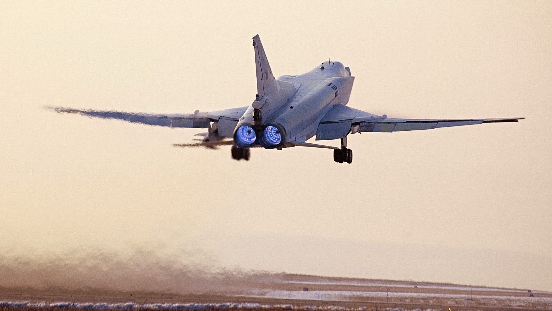 Mig-31 taking off