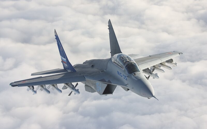 MiG-35 Fighter Jet — Dramatic