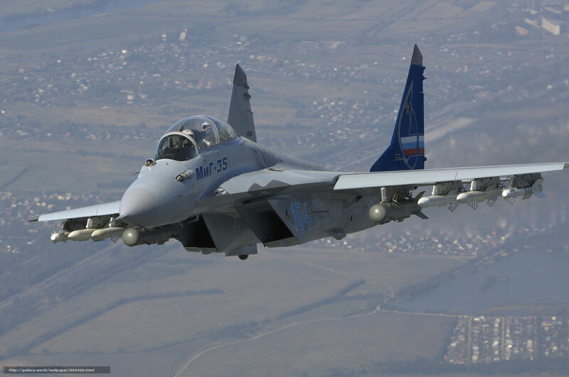 MiG-35 Fighter Jet — Gray, Dramatic, Afternoon, Photograph