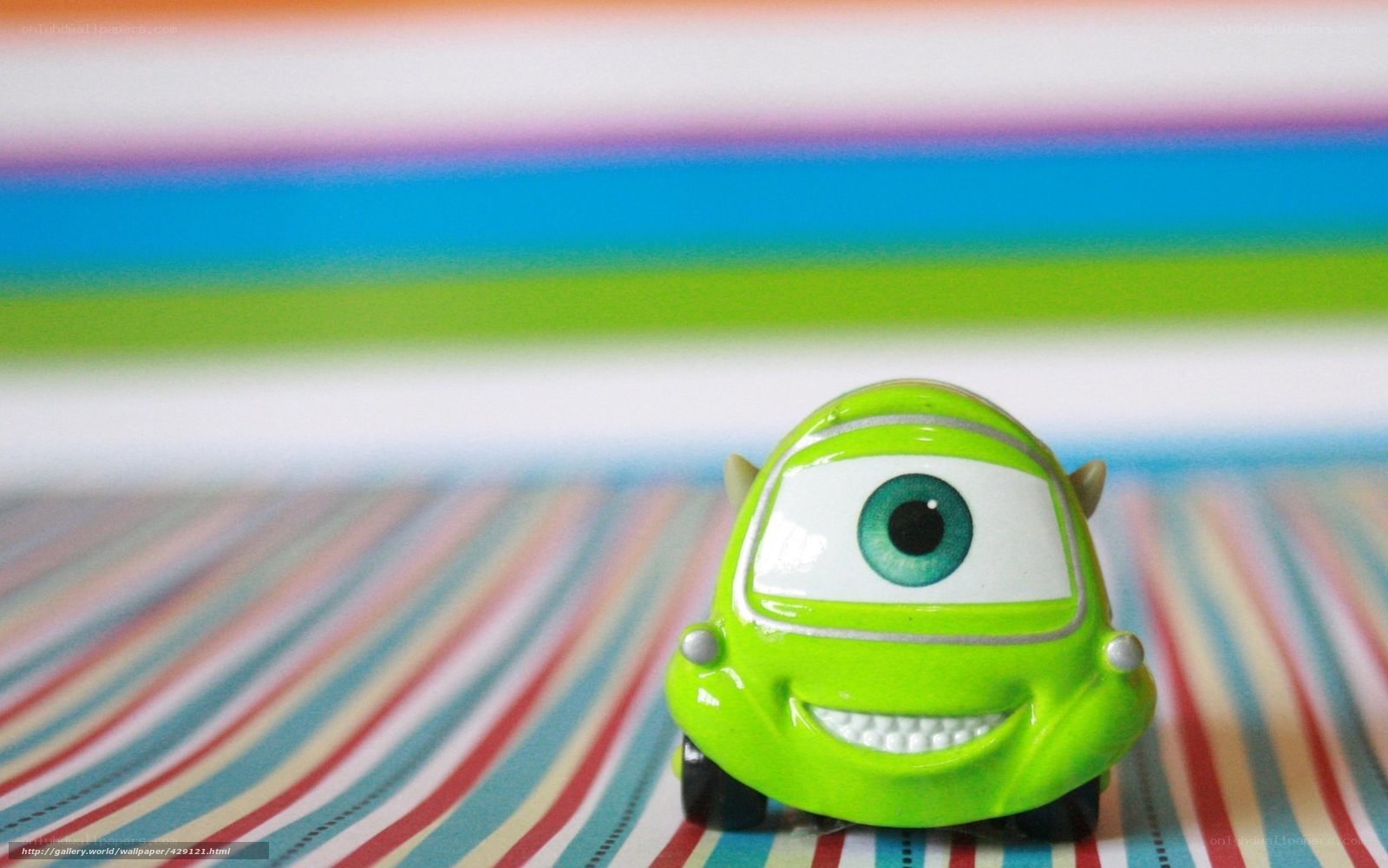Mike Wazowski toy car