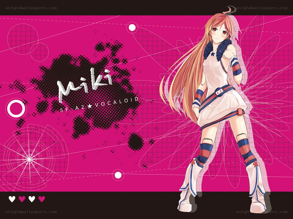 Miki Vocaloid Character Art