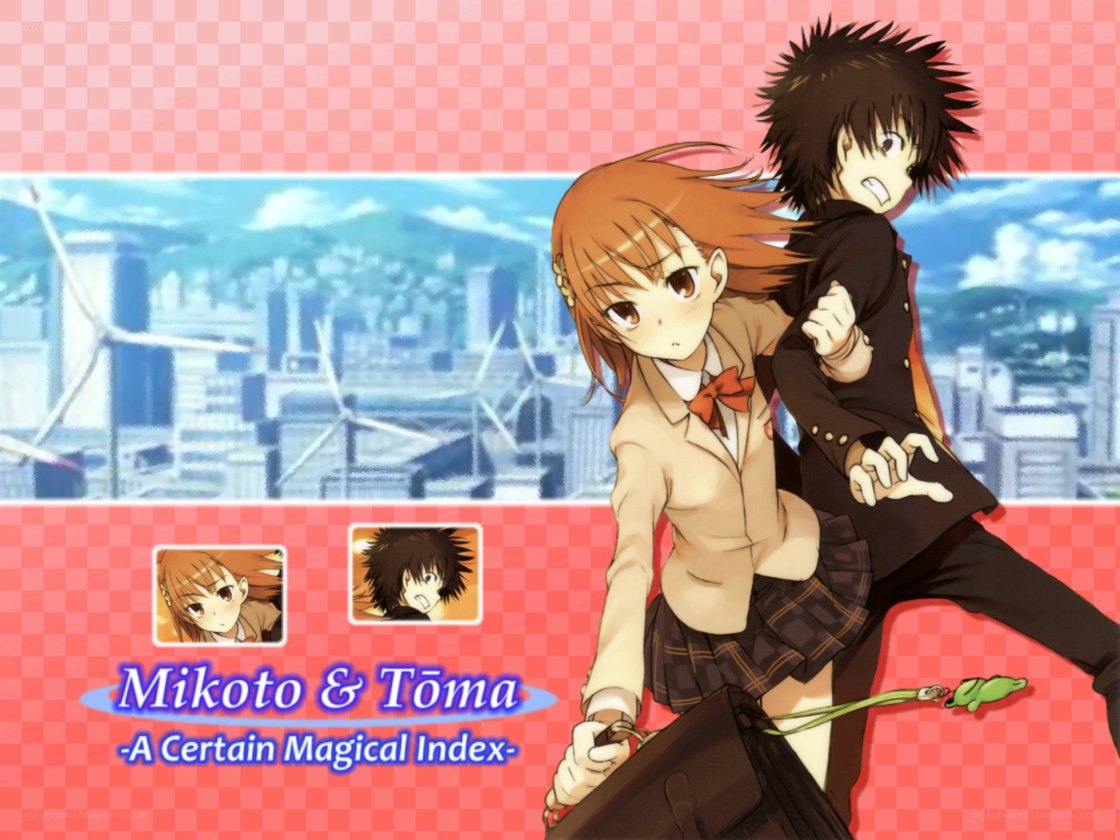 Mikoto and Toma from Index