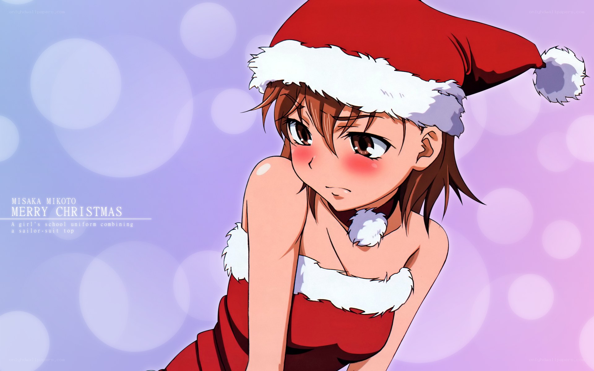 Mikoto in Santa outfit