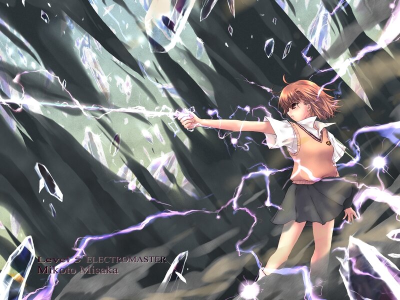 Mikoto Misaka using electromagnetism