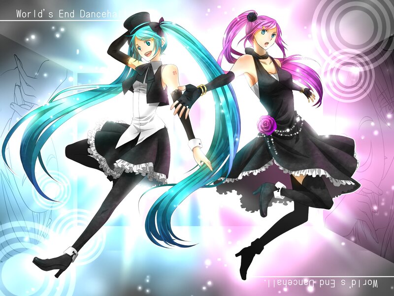 Miku and a friend dancing