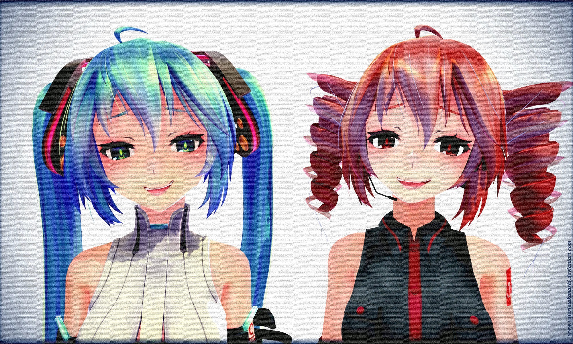 Miku and a friend