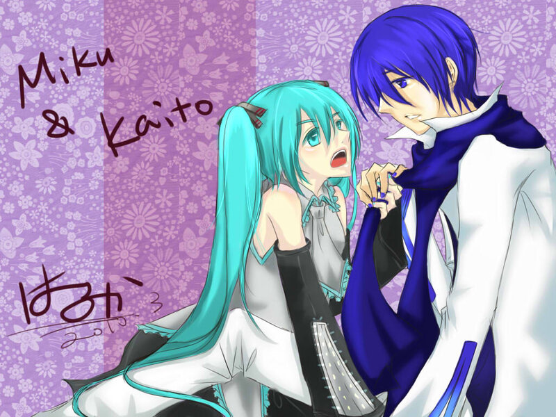 Miku and Kaito Characters