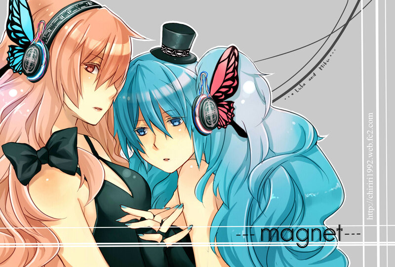 Miku and Luka in formal wear