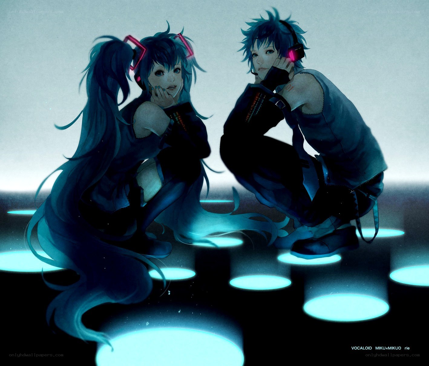 Miku and Miku duo art