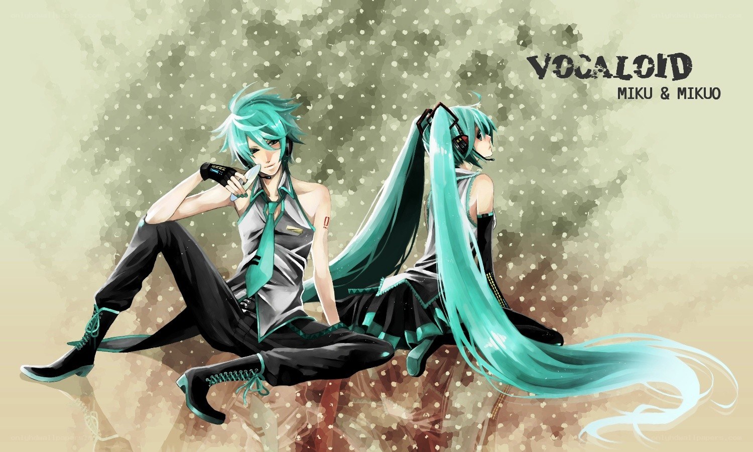 Miku and Mikuuo characters