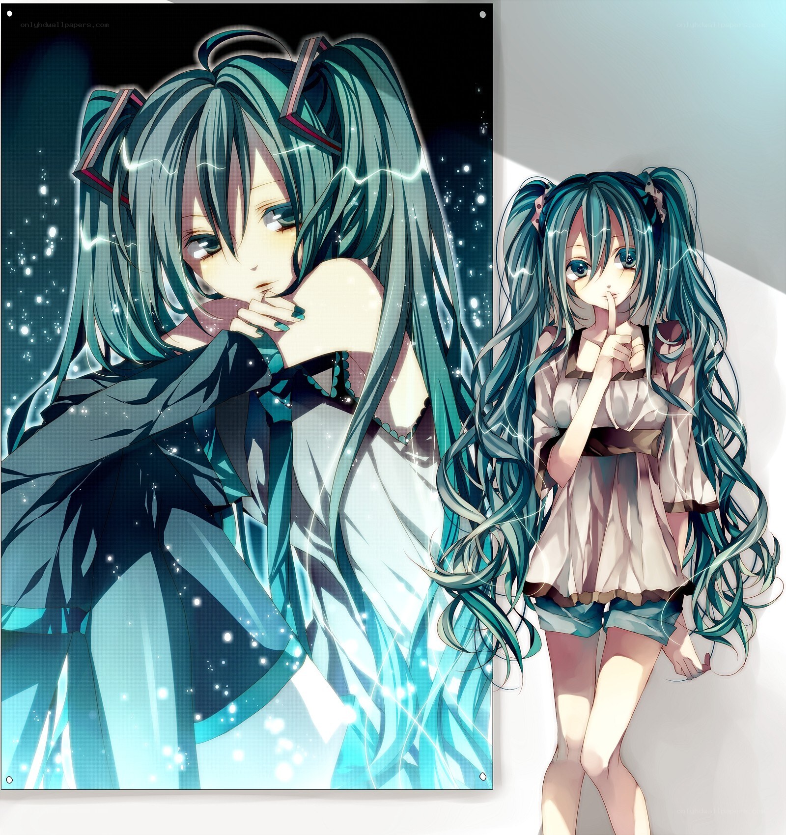 Miku anime character art