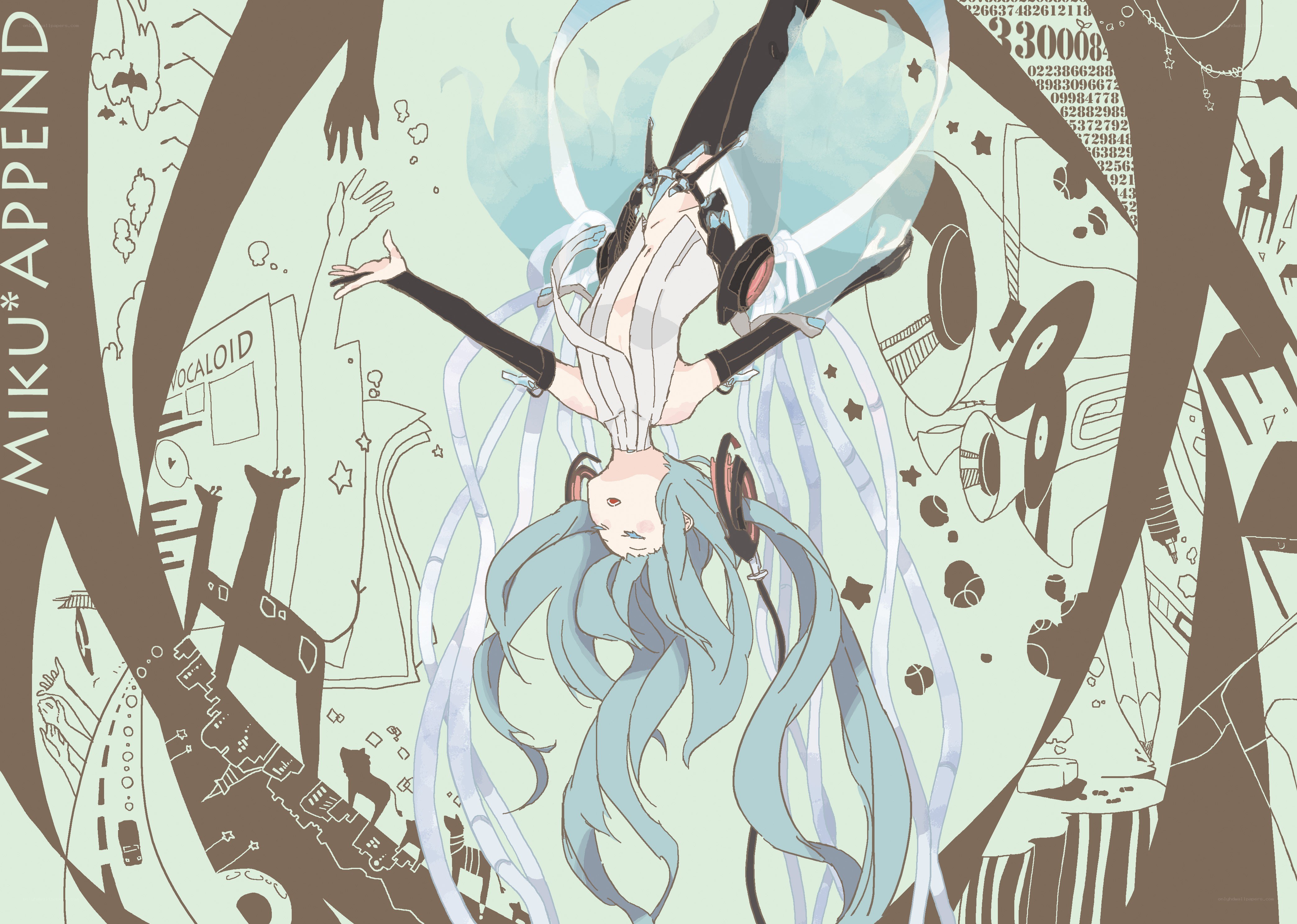 Miku append artwork