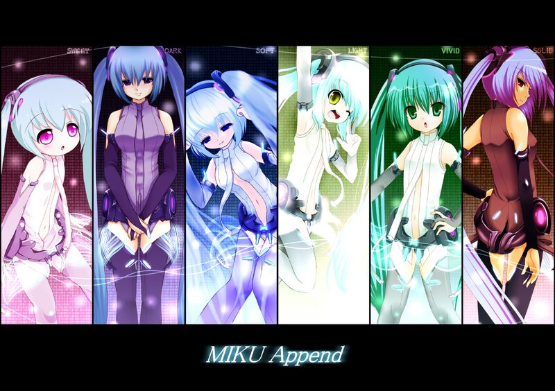 Miku Append character collection