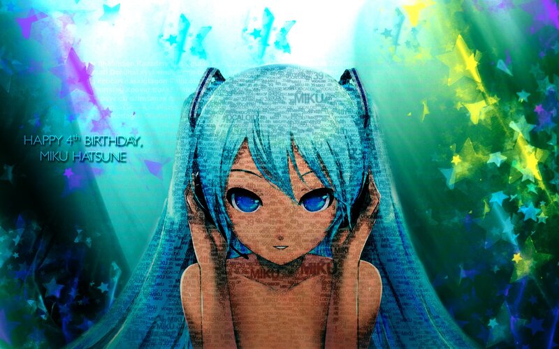 Miku birthday artwork