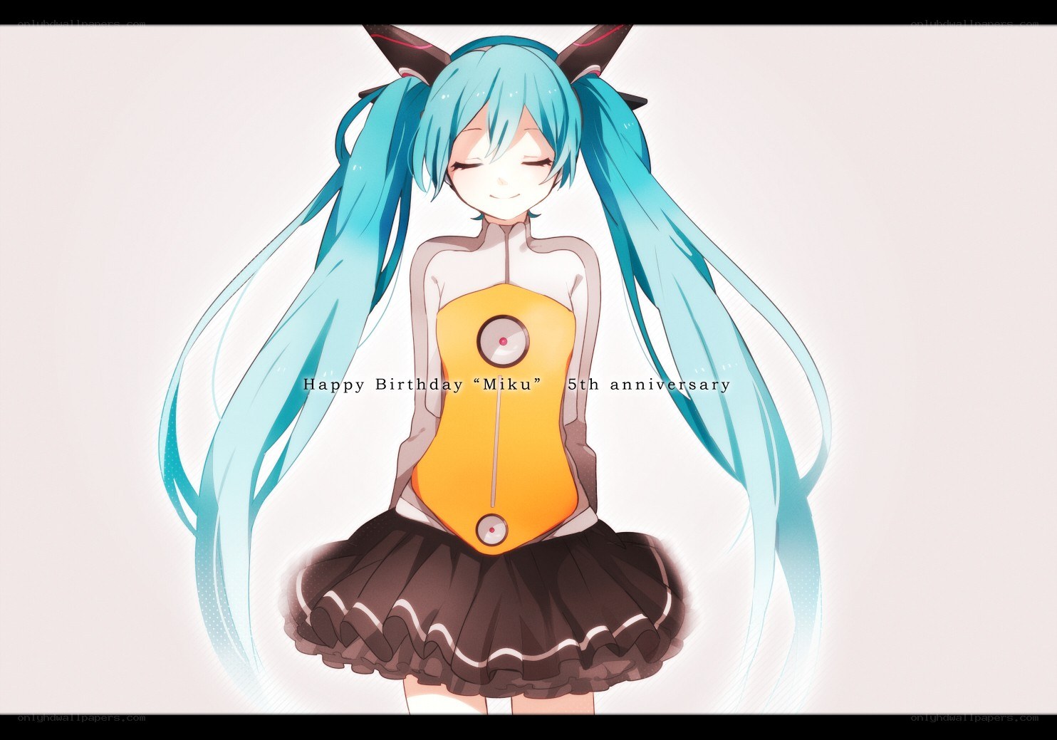 Miku birthday illustration