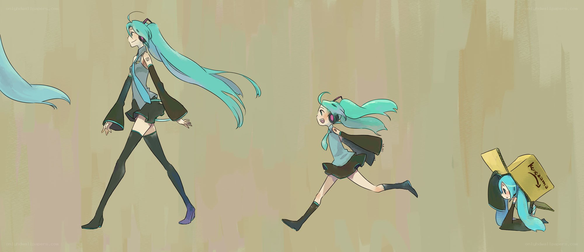 Miku character designs