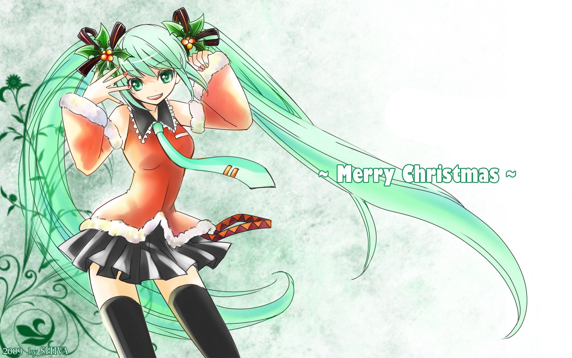 Miku Christmas greeting