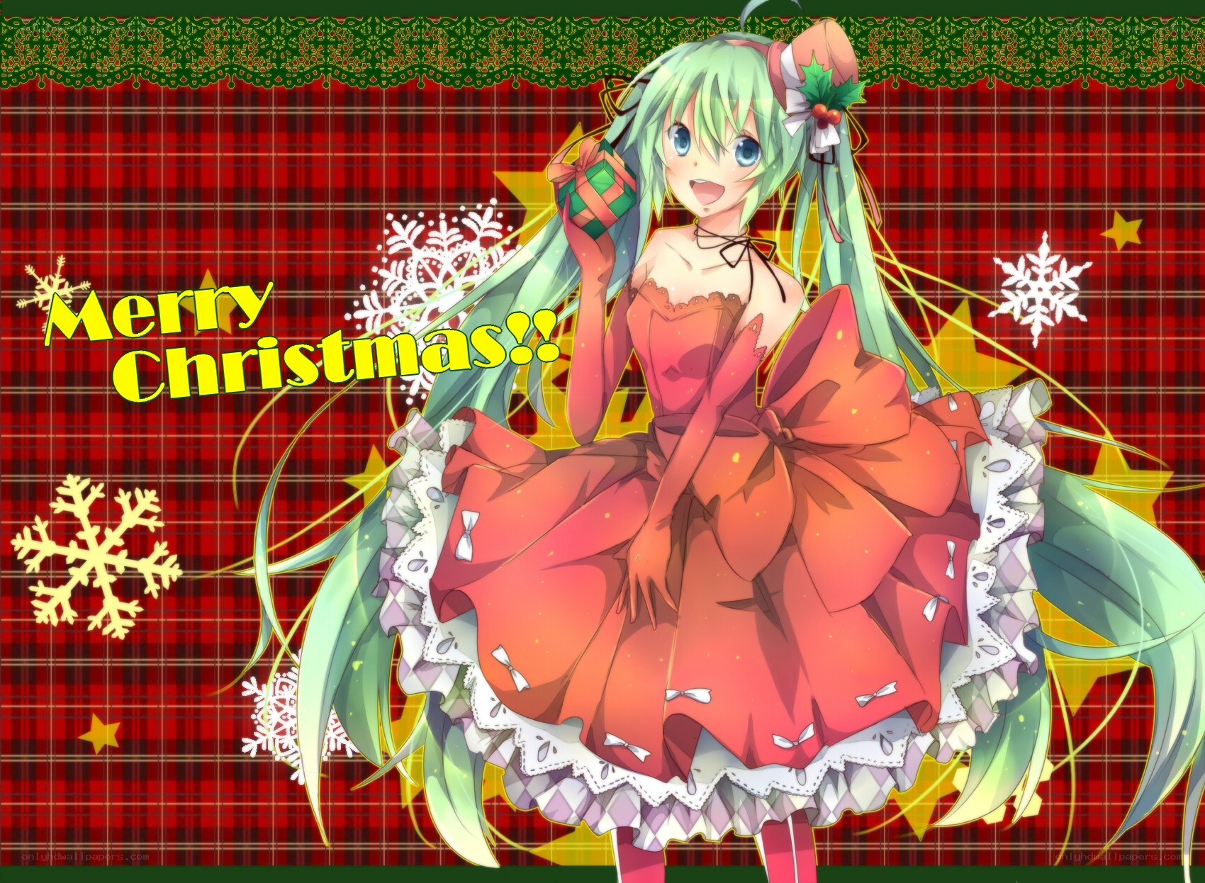 Miku Christmas greeting