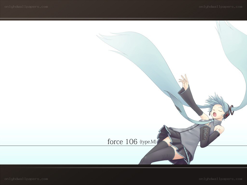 Miku dancing in the wind