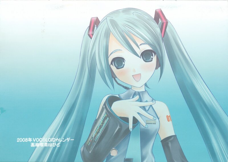 Miku from VOC@LOID calendar