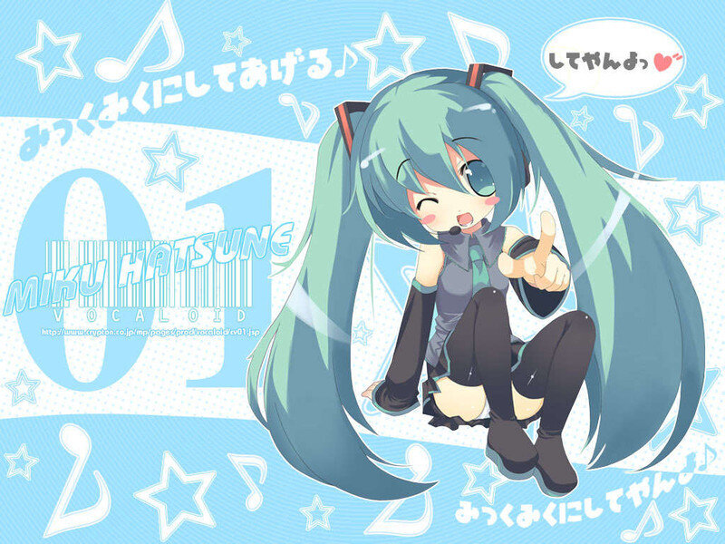 Miku Hatsune character art