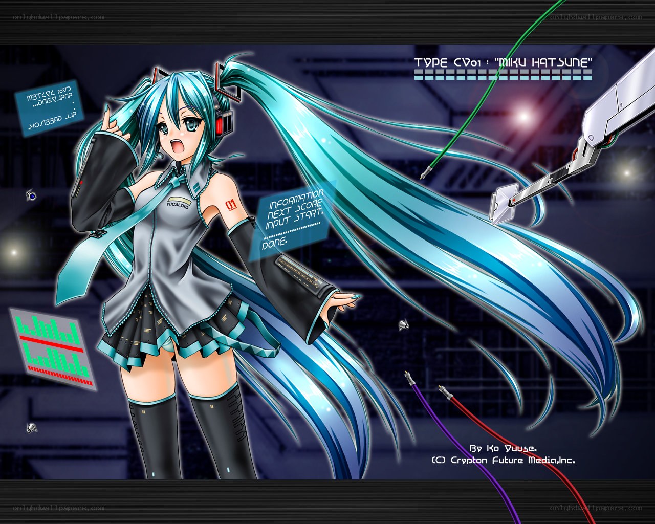 Miku Hatsune character art