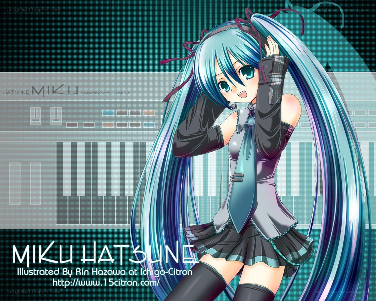 Miku Hatsune character art