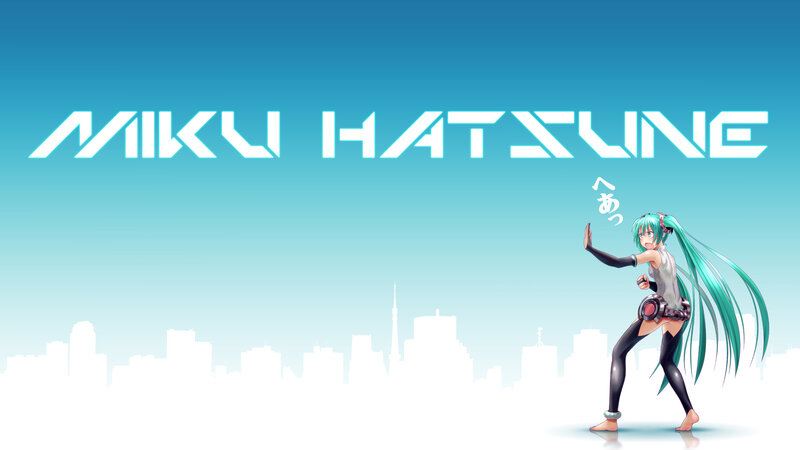Miku Hatsune Character — Blue, Calm, Afternoon