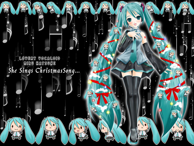 Miku Hatsune Character — Teal