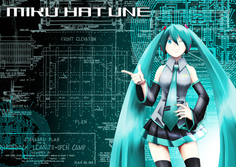 Miku Hatsune Character