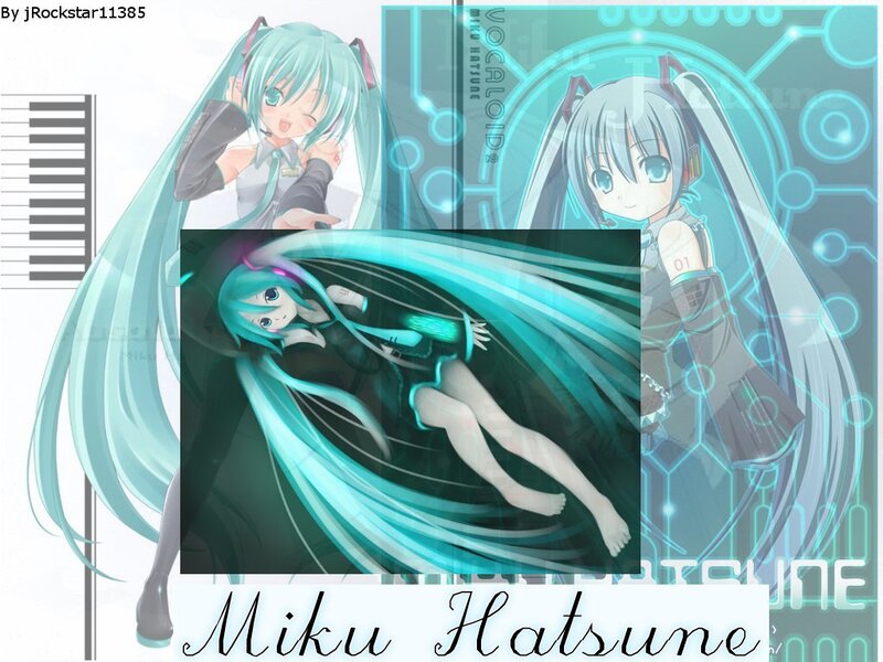 Miku Hatsune collage