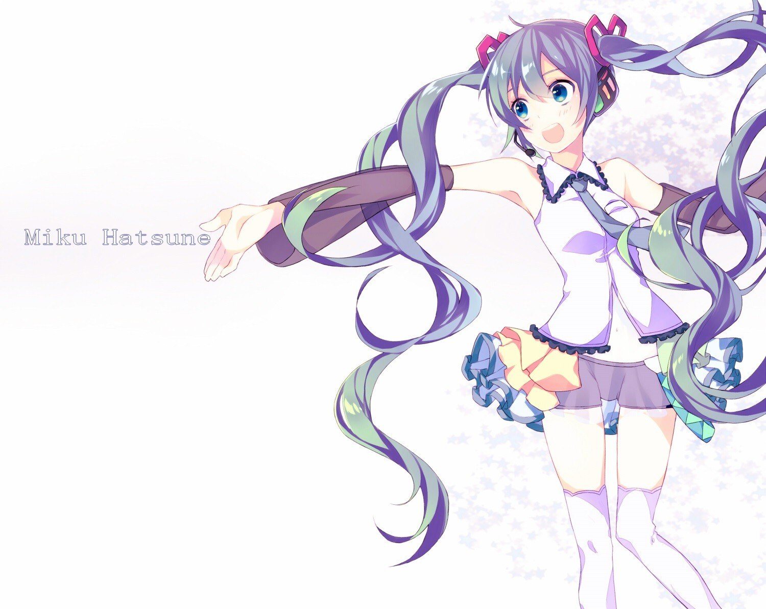 Miku Hatsune dancing