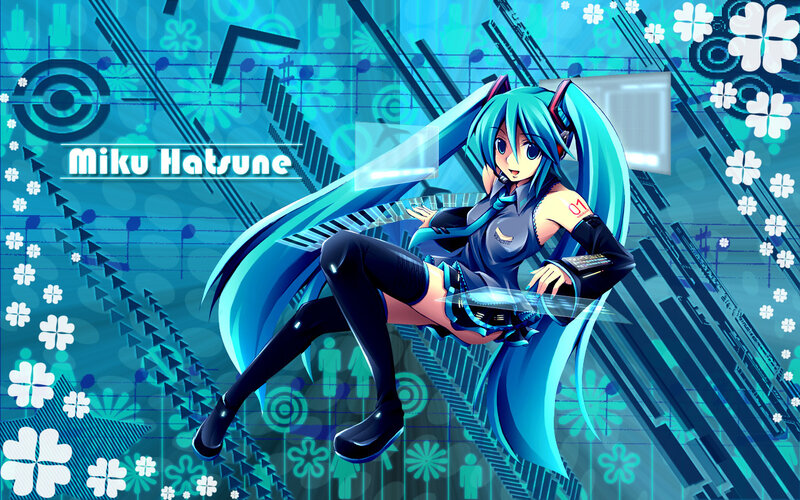 Miku Hatsune digital art