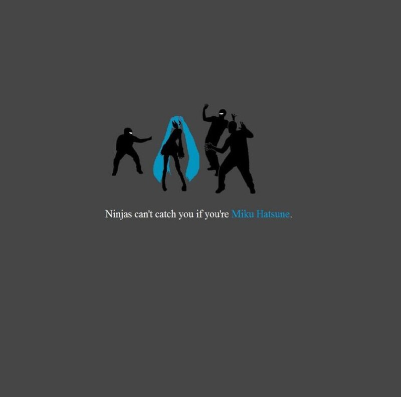 Miku Hatsune Silhouette