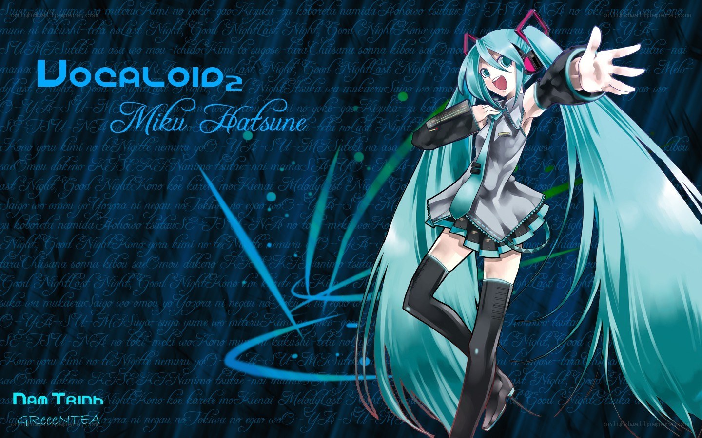 Miku Hatsune Vocaloid artwork
