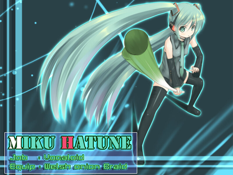 Miku Hatune character art