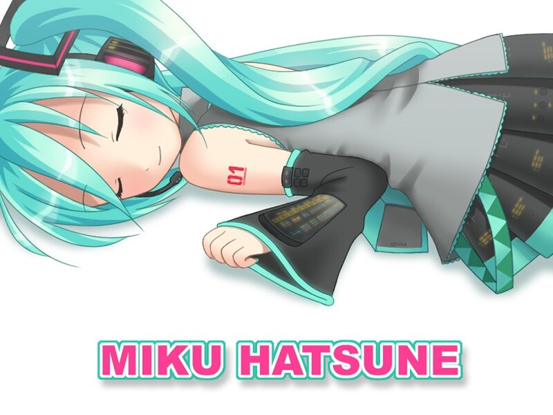 Miku Hiding in a Corner