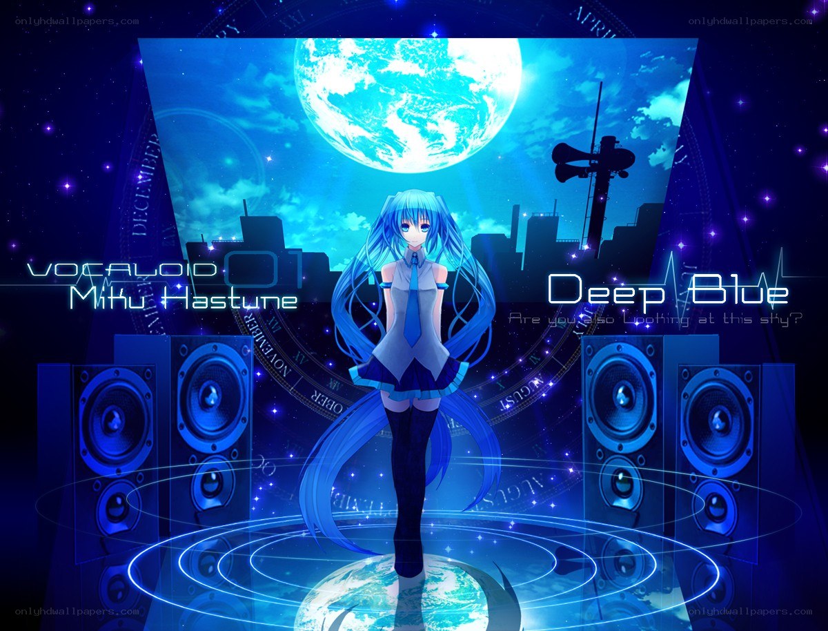 Miku Hoshizora in Deep Blue