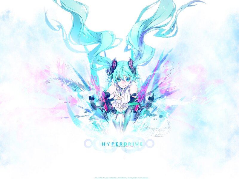 Miku Hyperdrive artwork
