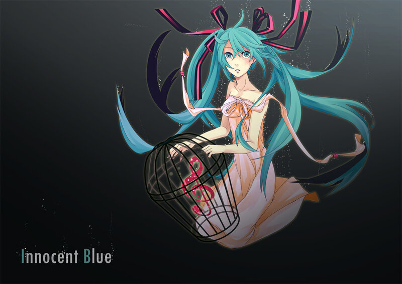 Miku in a Birdcage