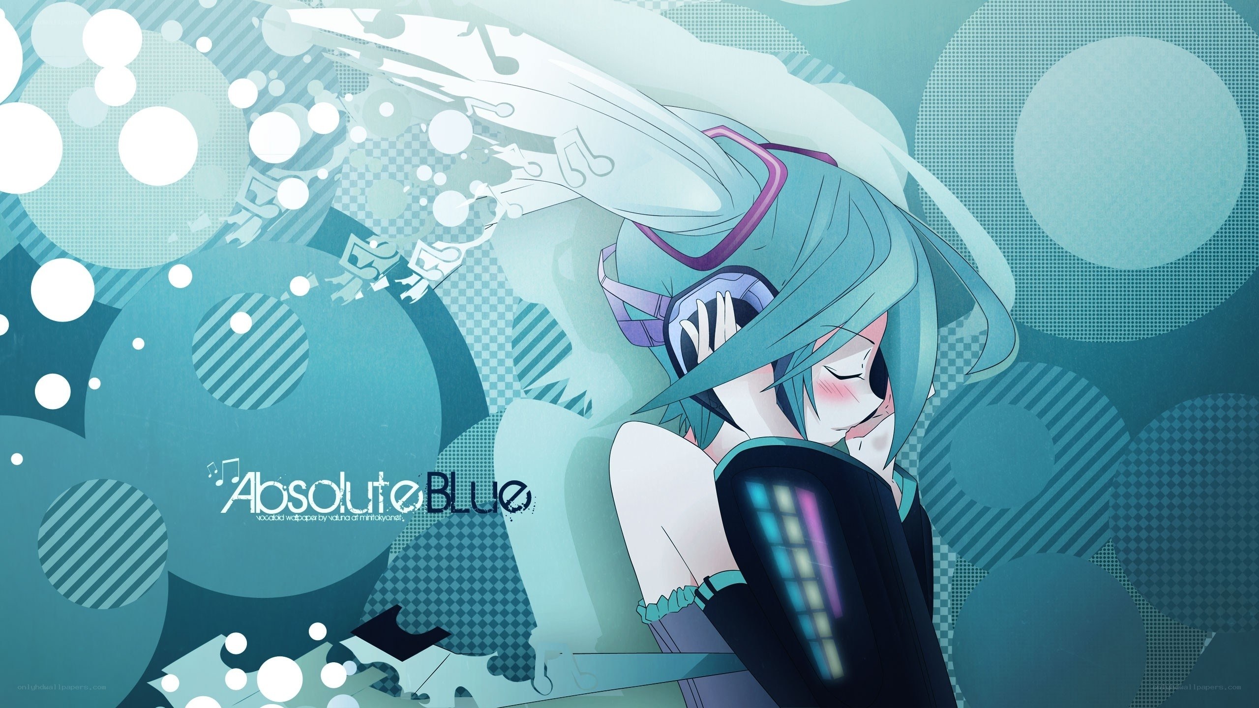 Miku in a blue world