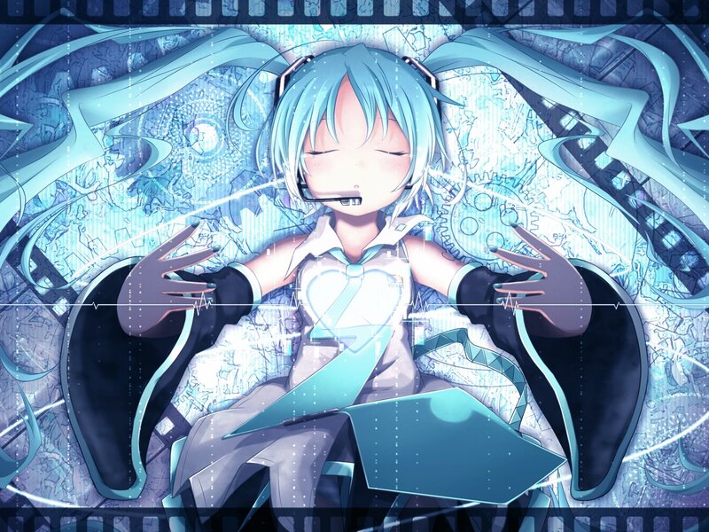 Miku in a digital dream
