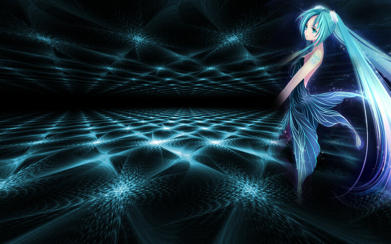 Miku in a digital realm