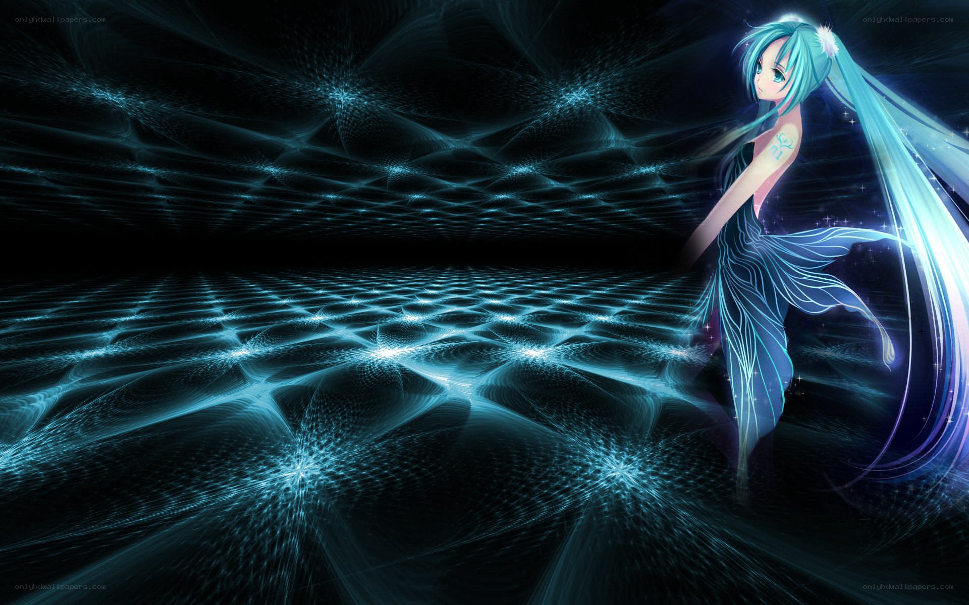 Miku in a digital realm