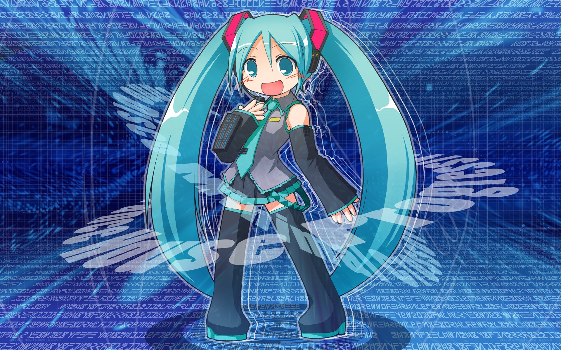 Miku in a digital world